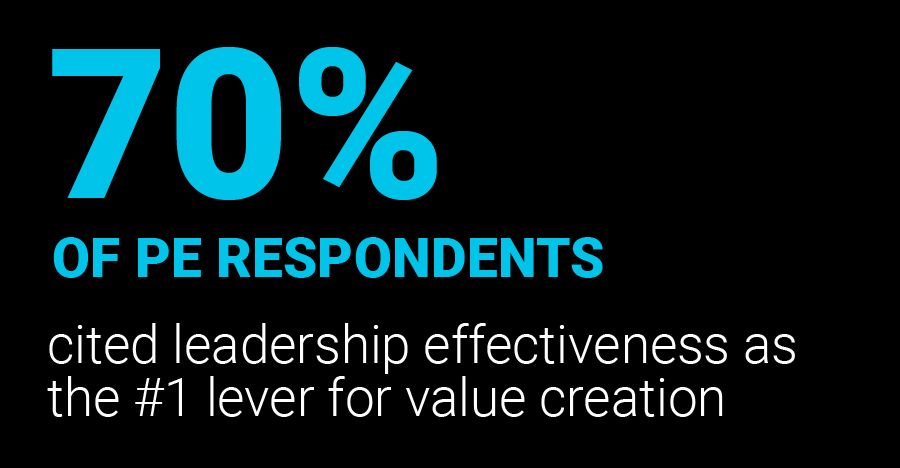 private equity leaders statistic value creation