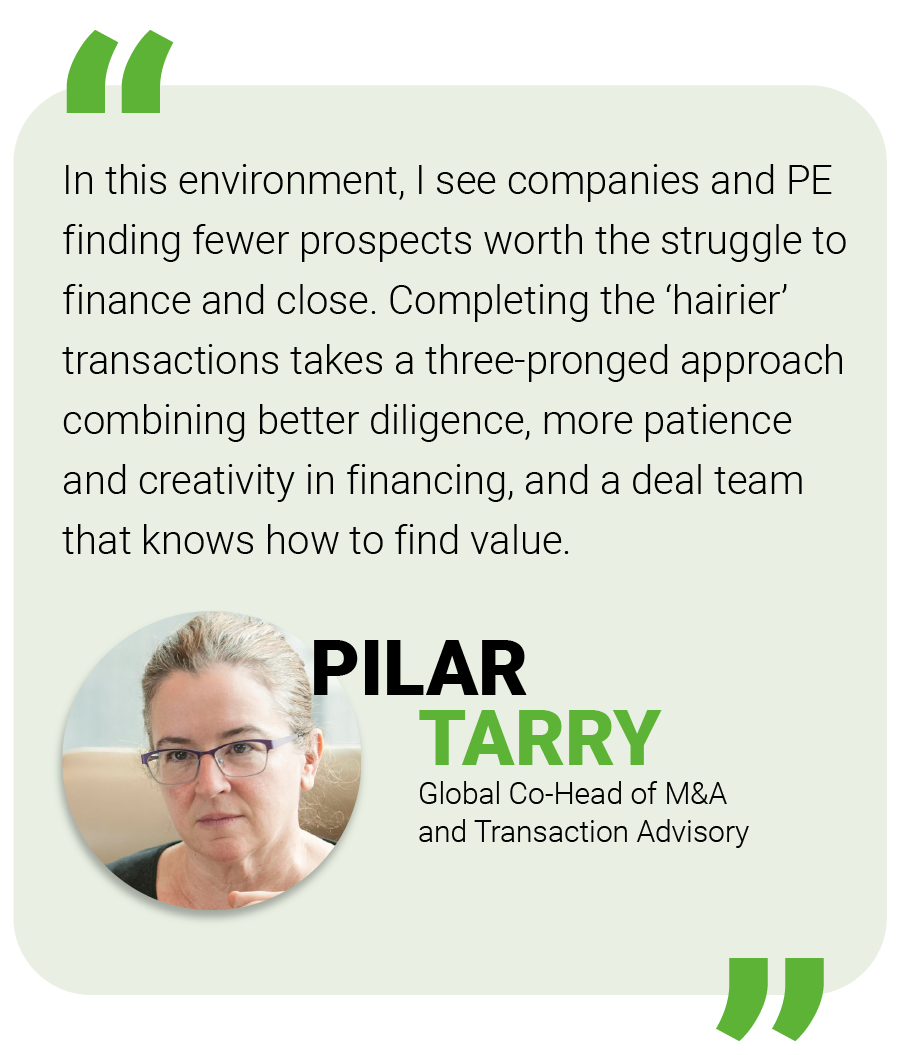 Pilar Tarry, Global Co-Head of M&A and Transaction Advisory
